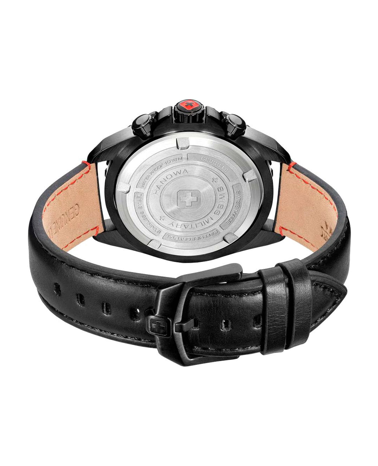 Swiss Military Hanowa Swiss Military Hanowa Stone Marten SMWGC0001832  — детали корпуса и кожаный