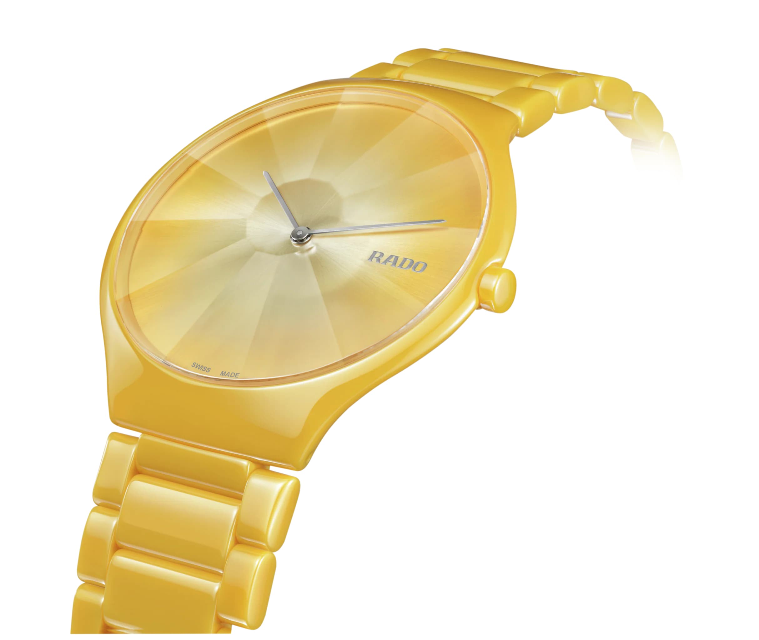 Rado Rado True Thinline x Great Gardens of the World R27122252 , наручные женские часы фото под углом