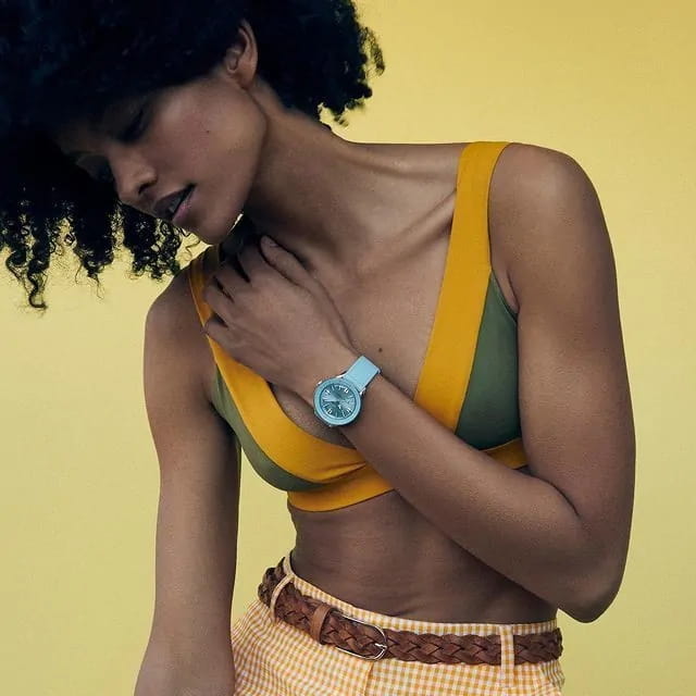 Breitling Breitling Superocean Heritage ’57 Pastel Paradise A10340161C1X1 механические женские часы часы крупный план голубой циферблата