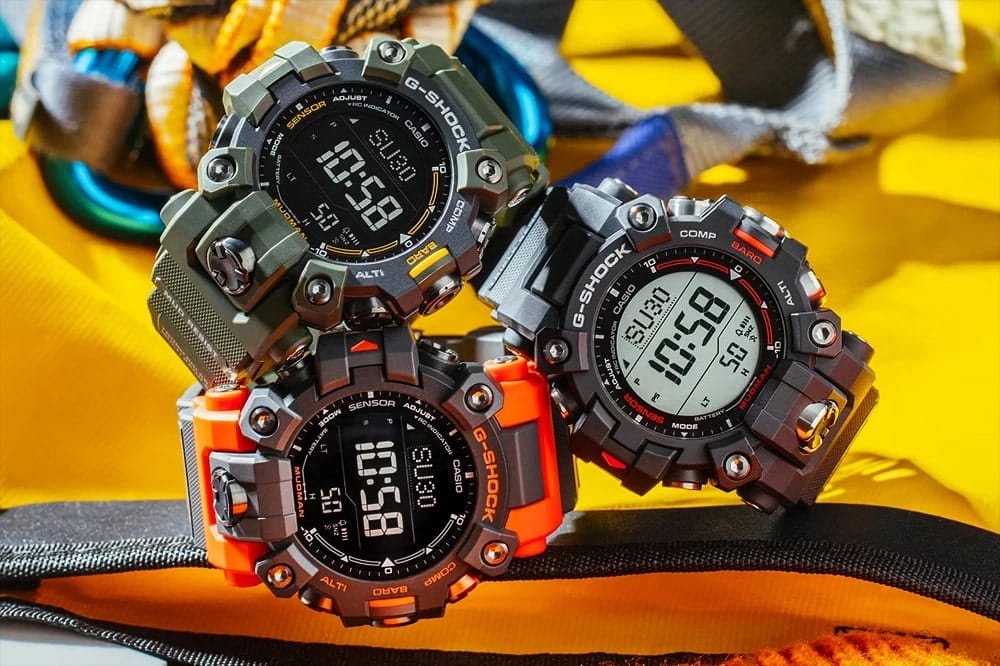 Casio Casio G-Shock GW-9500-1DR (GW-9500-1ER) — полный набор фото мужские часы япония
