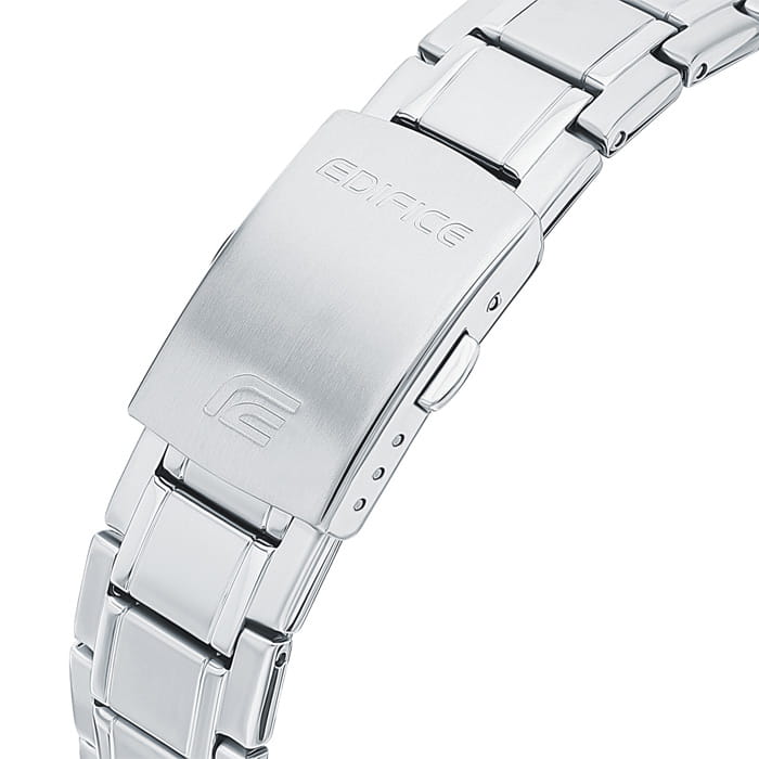 Casio Casio Edifice EFV-610D-3CVUDF (EFV-610D-3C), edifice япония мужские часы на браслете нержавеющая сталь боковой вид