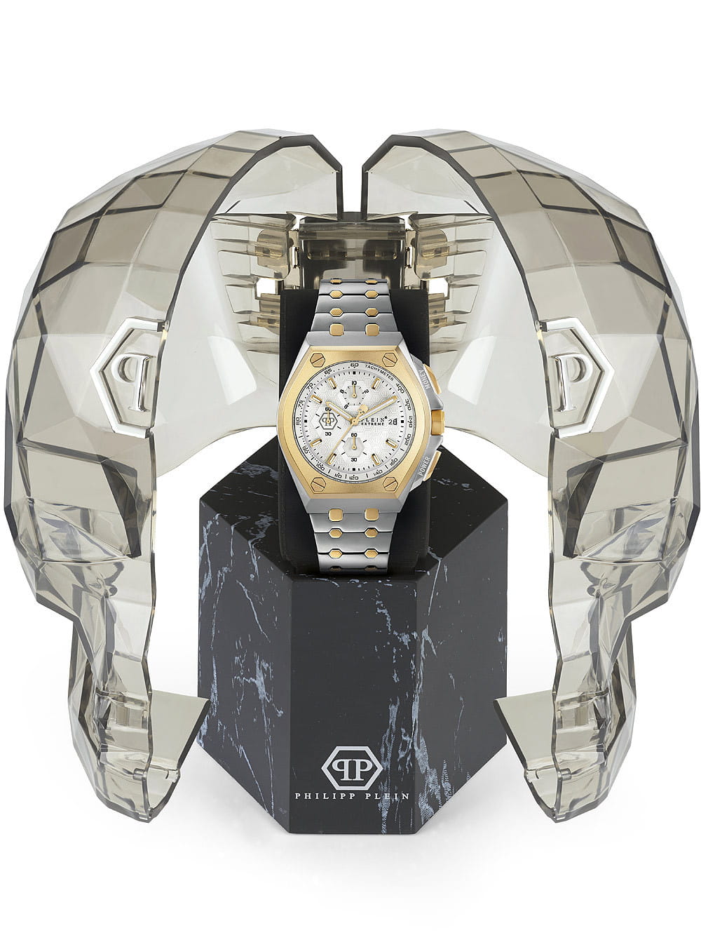 Philipp Plein Philipp Plein Extreme PWGAA0421,  германия мужские часы на браслете нержавеющая сталь боковой вид