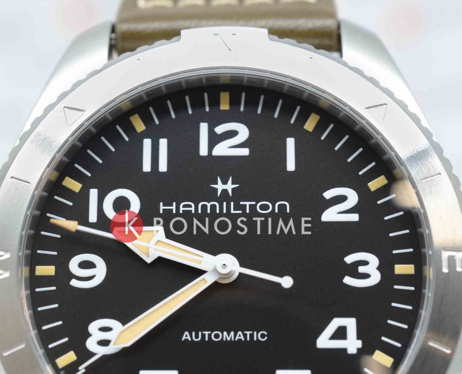 Hamilton Hamilton Khaki Field Expedition Auto H70315830, khaki field швейцария мужские часы на браслете кожаный боковой вид