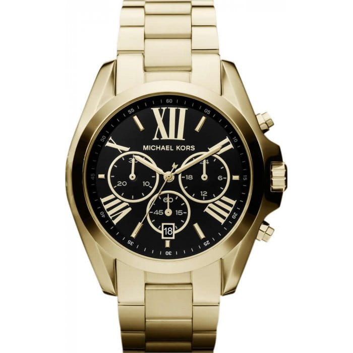 Michael Kors Michael Kors Ritz MK5739  MK5739 кварцевые женские часы черный циферблат, браслет  — вид спереди