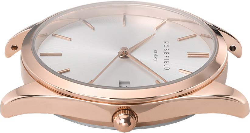 Rosefield Rosefield The Ace ACSRD-A06 женские часы серебристый циферблат на запястье