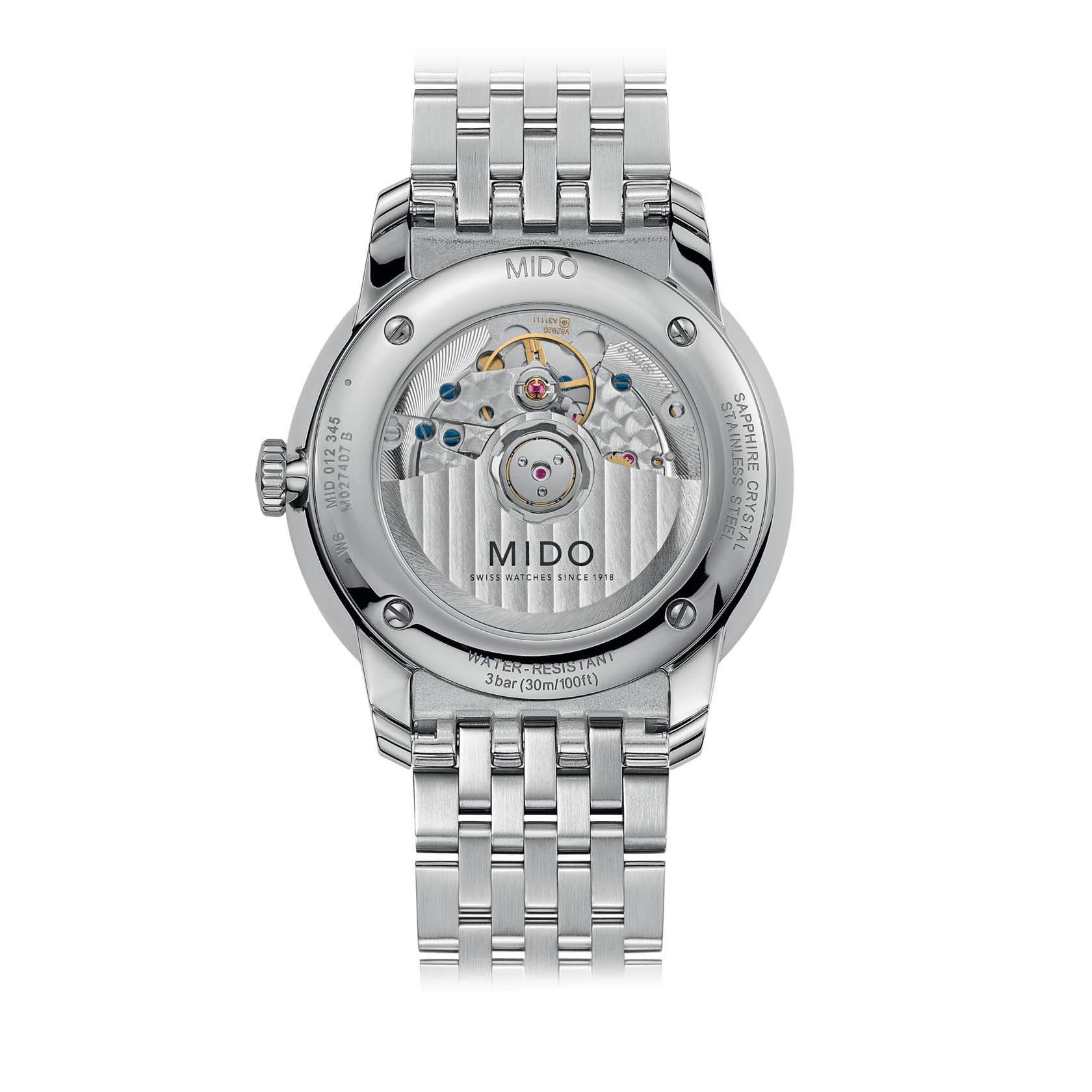 Mido Mido Baroncelli Smiling Moon Gent M027.407.11.040.00 , наручные мужские часы фото под углом