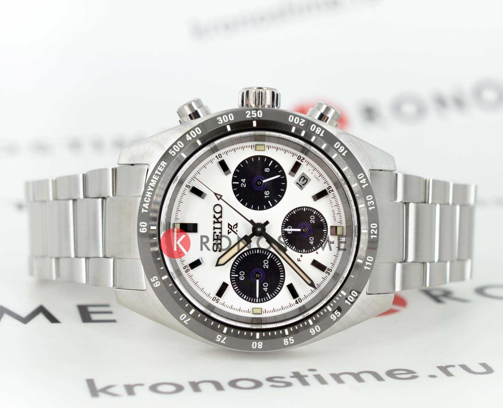 Seiko Seiko Prospex Speedtimer SSC813P1 Speedtimer, наручные мужские часы фото под углом