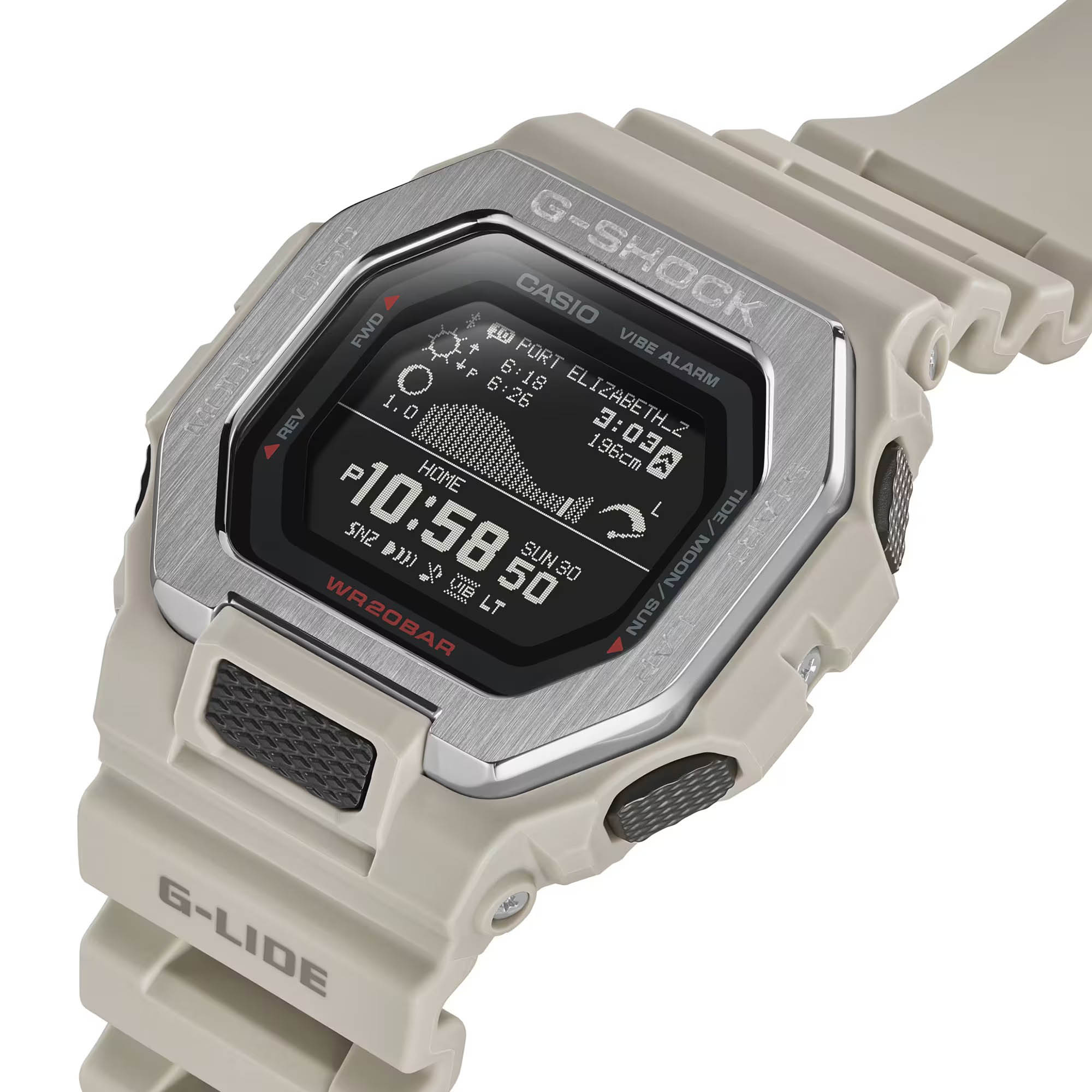 Casio Casio G-Shock GBX-100-8DR (GBX-100-8) мужские часы черный циферблат на запястье