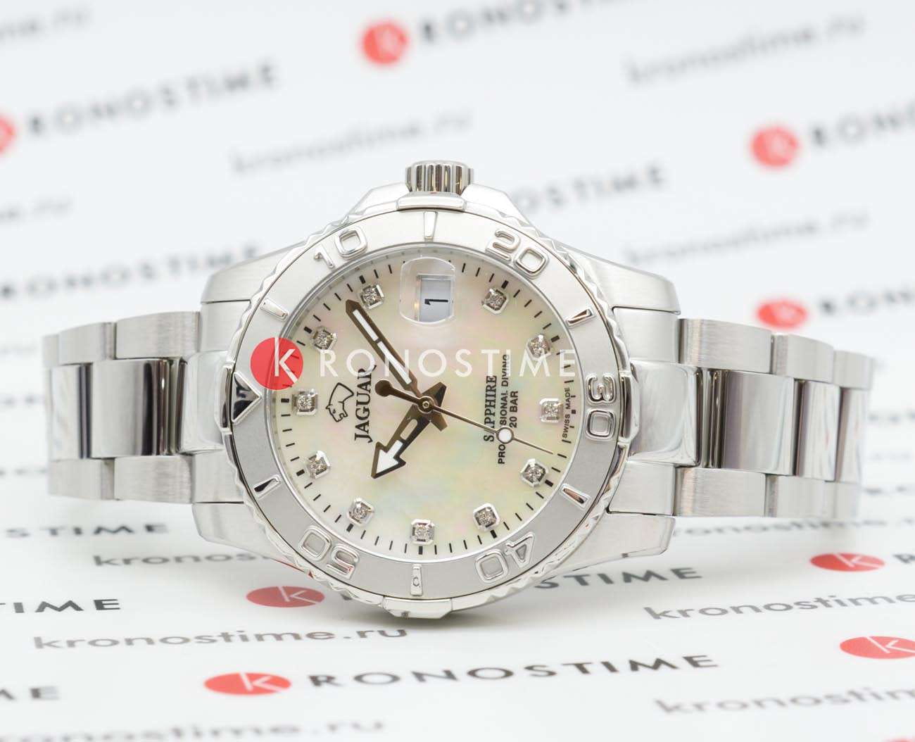 Jaguar Jaguar Couple Diver J870/1 , наручные женские часы фото под углом