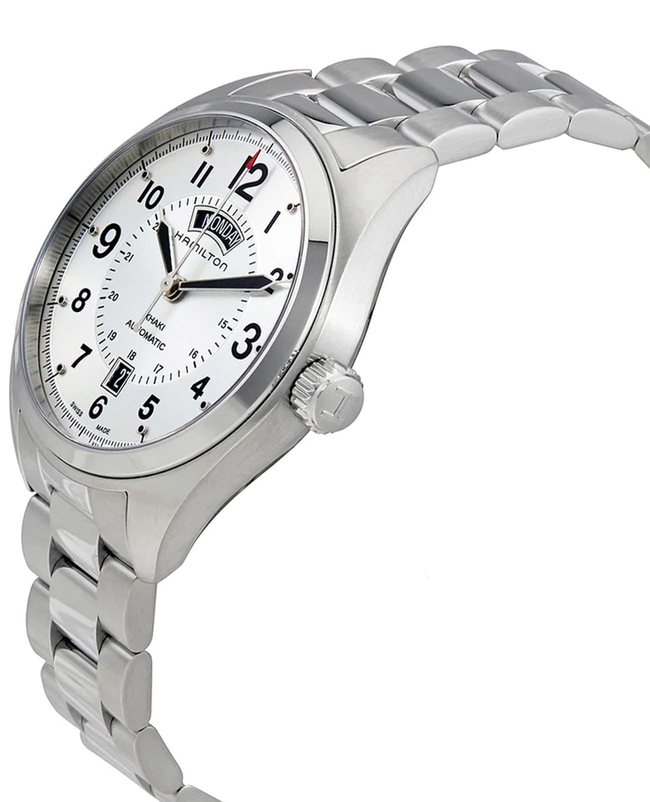 Hamilton Hamilton Khaki Field Day Date Auto H70505153, khaki field швейцария мужские часы на браслете нержавеющая сталь боковой вид