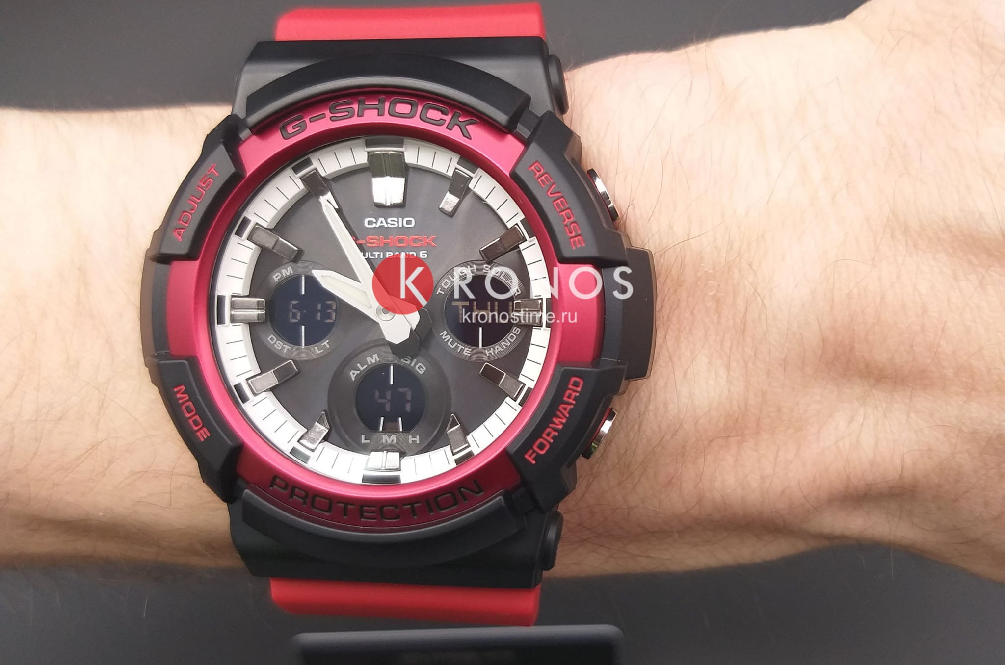 Casio Casio G-Shock GAW-100RB-1A модель GAW-100RB-1AER япония наручные часы