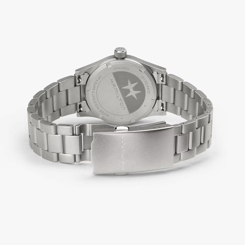 Hamilton Hamilton Khaki Field Quartz 33mm H69301160 мужские часы зеленый циферблат на запястье