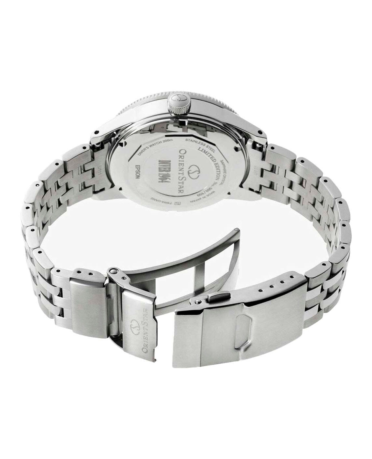 Orient Orient Star RE-AU0502S (RK-AU0502S), star япония мужские часы на браслете нержавеющая сталь боковой вид