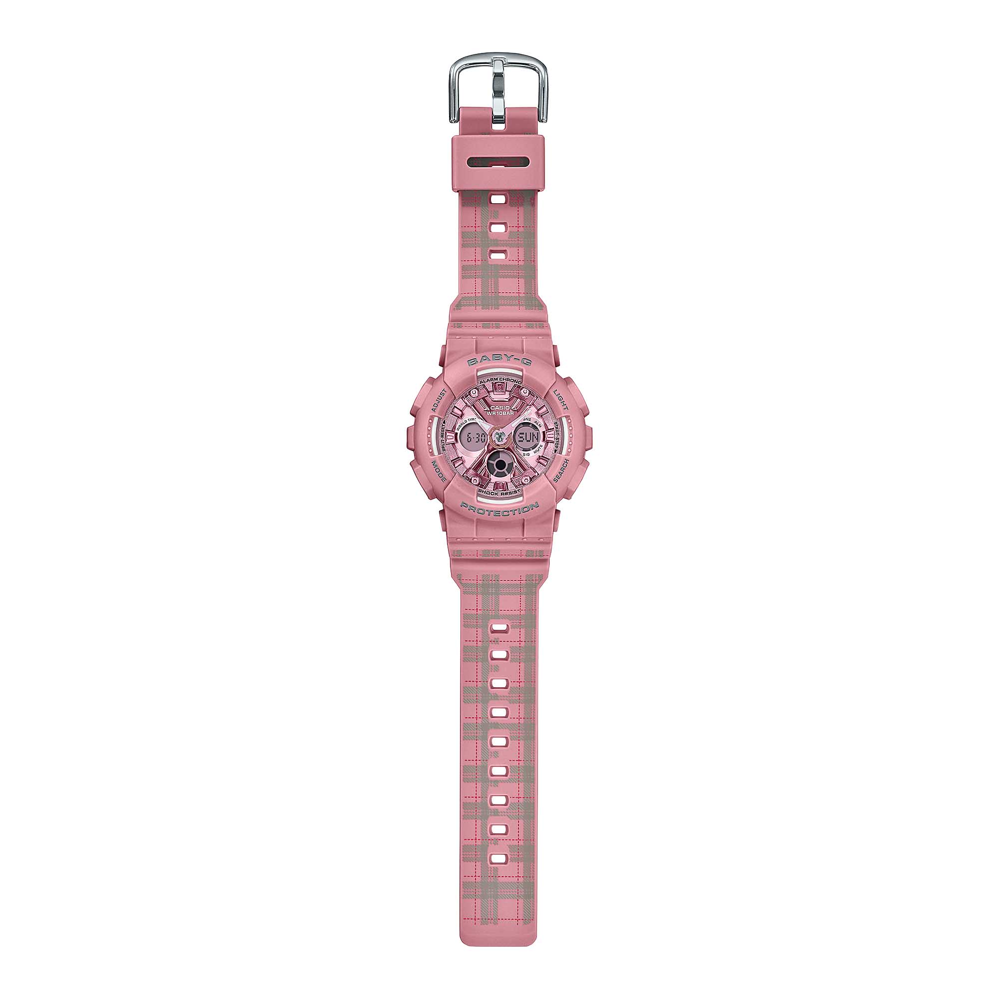 Casio Casio Baby-G BA-130SP-4A, baby-g япония женские часы на браслете пластик боковой вид