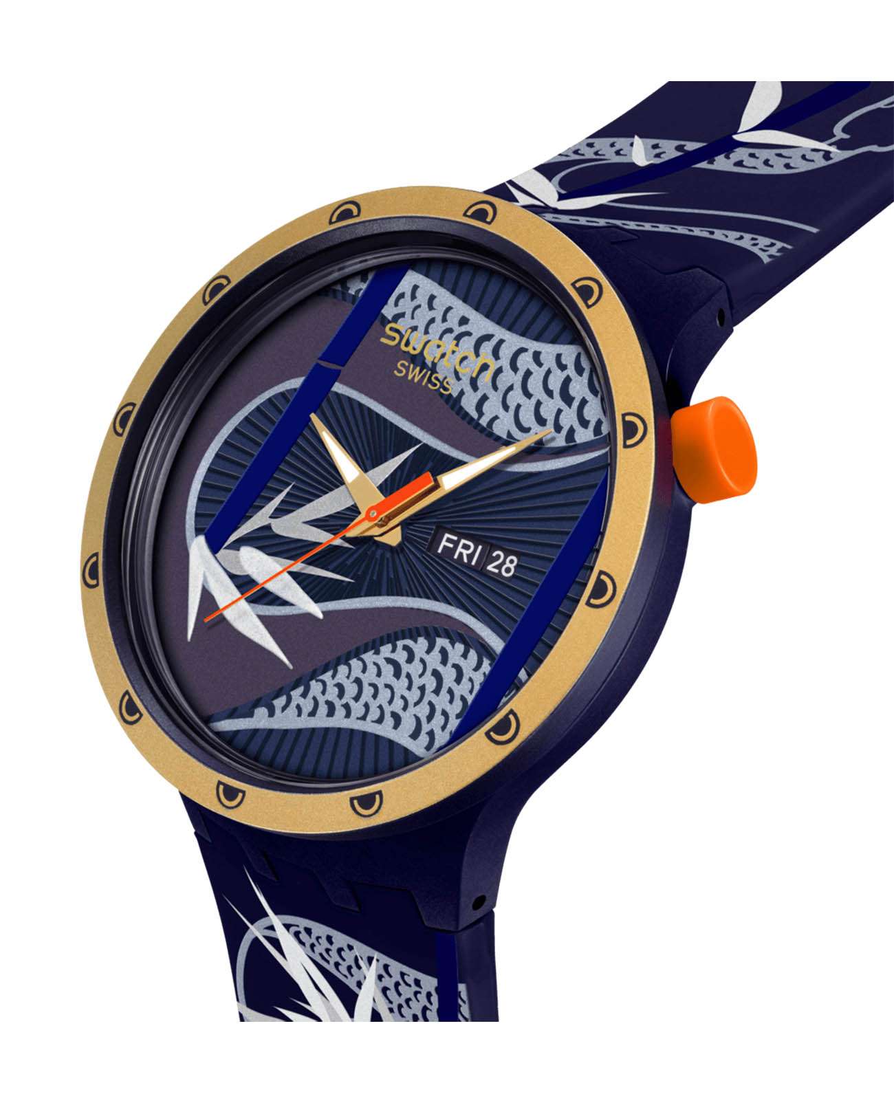 Swatch Swatch Big Bold Biosourced Standard SB05Z700 , наручные мужские часы фото под углом