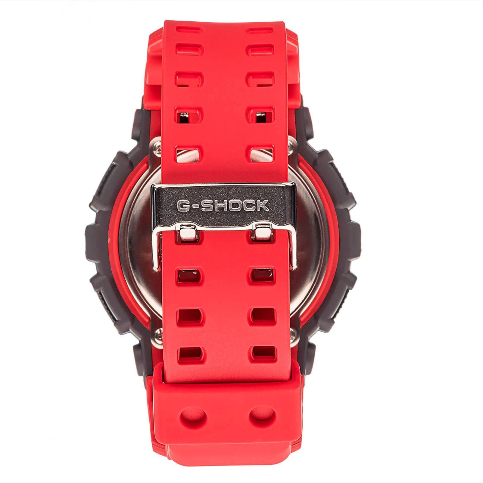 Casio GA-140-4A мужские часы застежка крупным планом