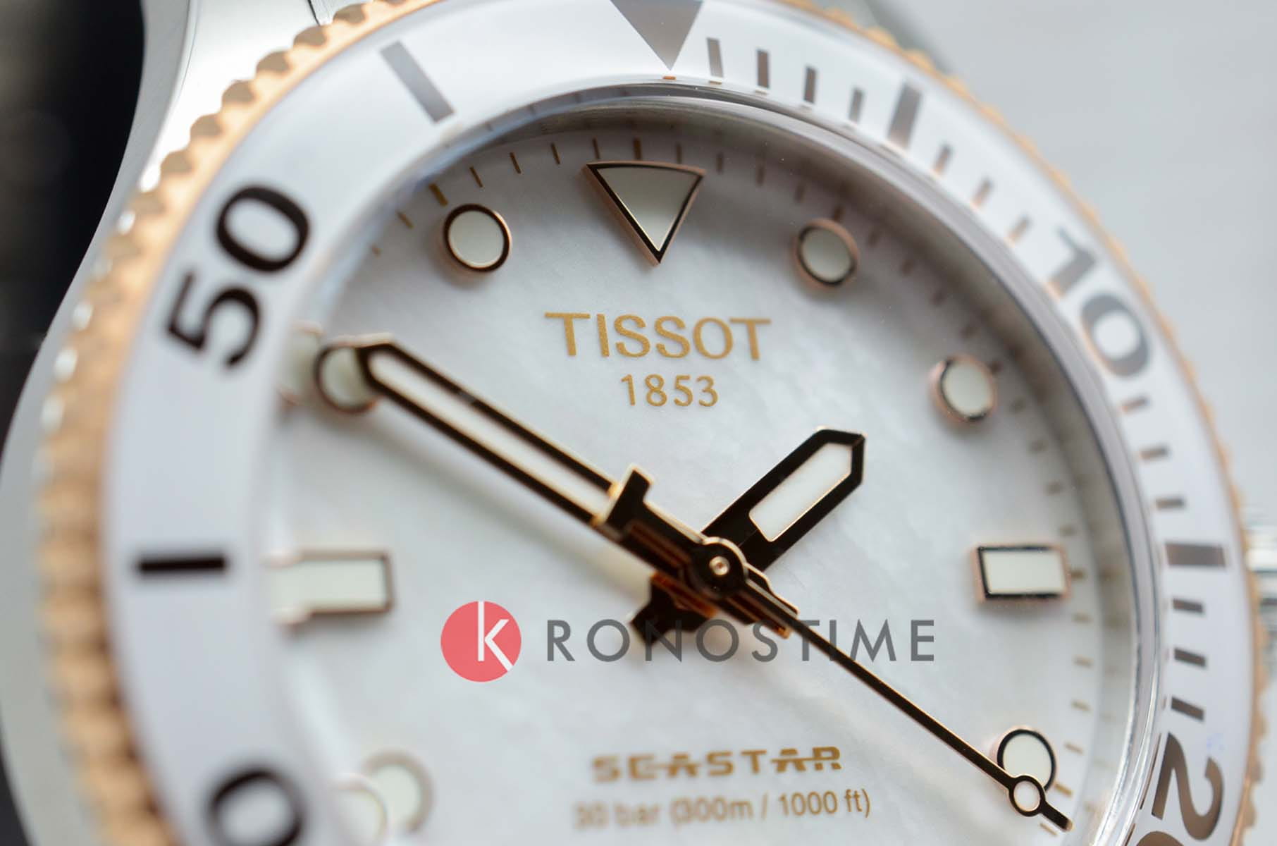 Оригинальные часы Tissot Tissot Seastar 1000 36mm T120.210.22.111.00 кварцевые калибр механизма  общий вид