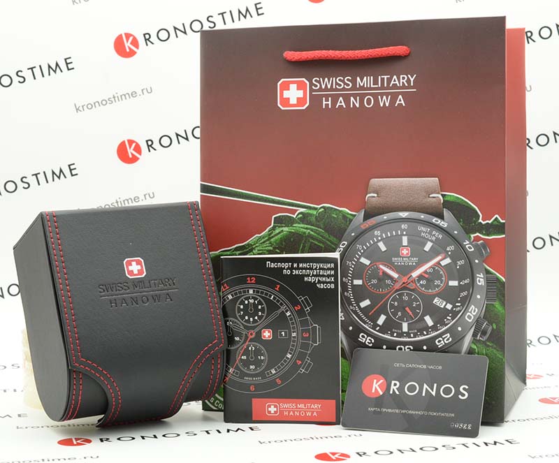 Swiss Military Hanowa Swiss Military Hanowa Flagship SMWGI2100710 , наручные мужские часы фото под углом