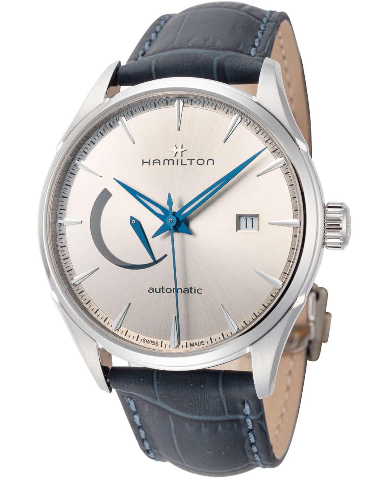 Hamilton Hamilton Jazzmaster Power Reserve Auto H32635622 мужские часы шампань циферблат на запястье