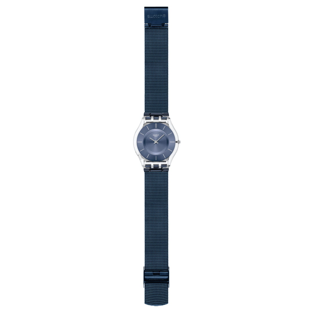 Swatch SS08K120M мужские часы застежка крупным планом