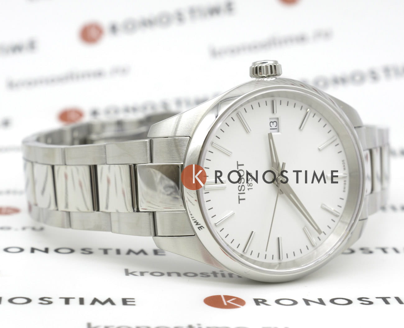 Tissot Tissot PR 100 T150.210.11.031.00, t-classic швейцария женские часы на браслете нержавеющая сталь боковой вид