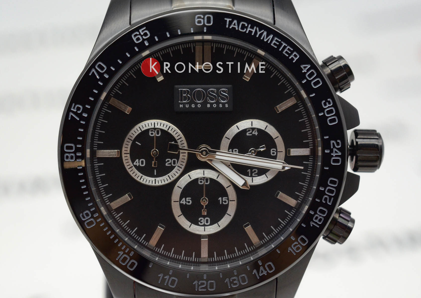 Hugo Boss Hugo Boss Ikon HB1512961,  германия мужские часы на браслете нержавеющая сталь боковой вид