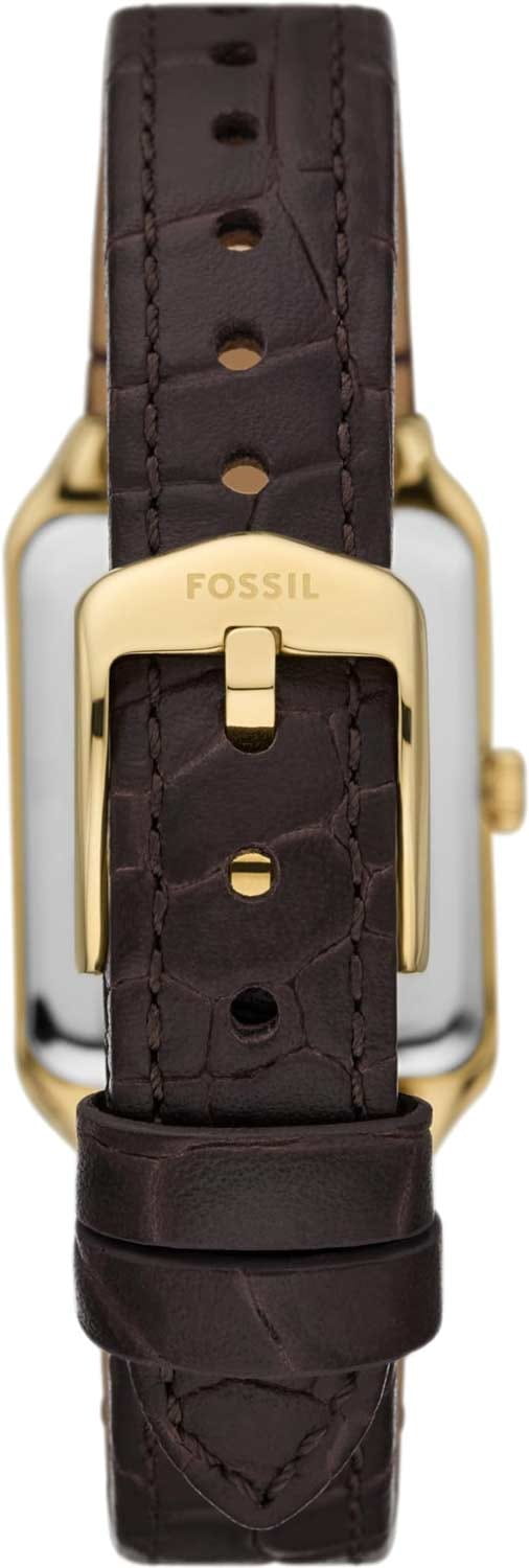 Fossil Fossil Raquel ES5367 женские часы коричневый циферблат на запястье