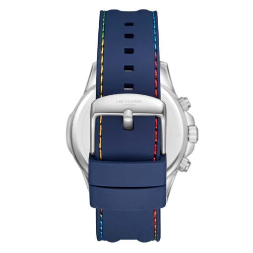 Lee Cooper Lee Cooper LC08048.399,  англия мужские часы на браслете силикон боковой вид