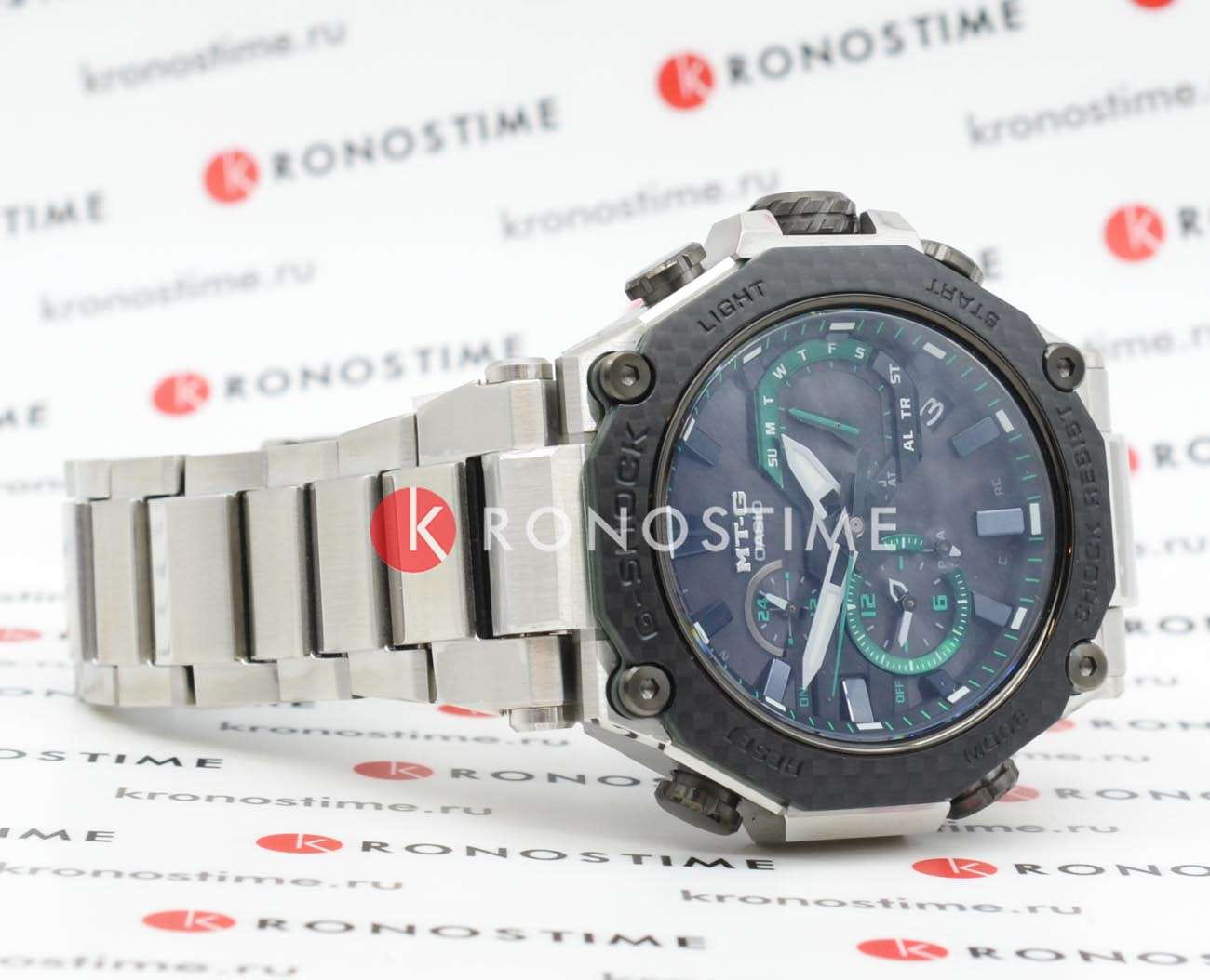 Casio Casio G-Shock Premium MTG-B2000XD-1A электронные мужские часы часы крупный план серый циферблата