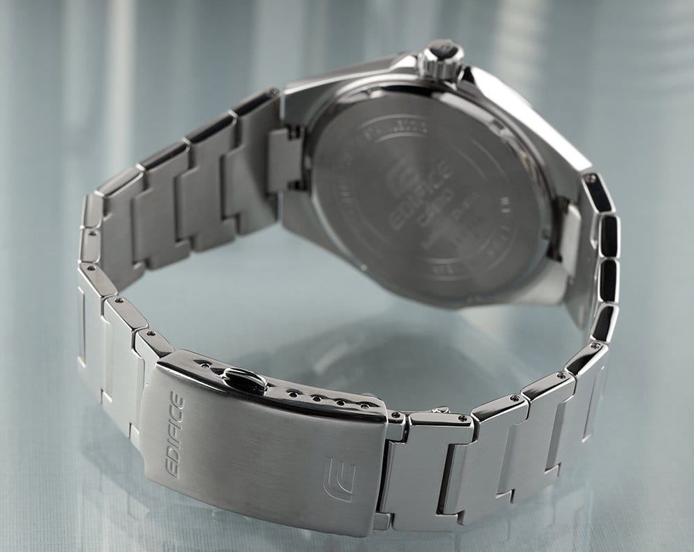 Casio Casio Edifice EFB-108D-1AVUEF, edifice япония мужские часы на браслете нержавеющая сталь боковой вид