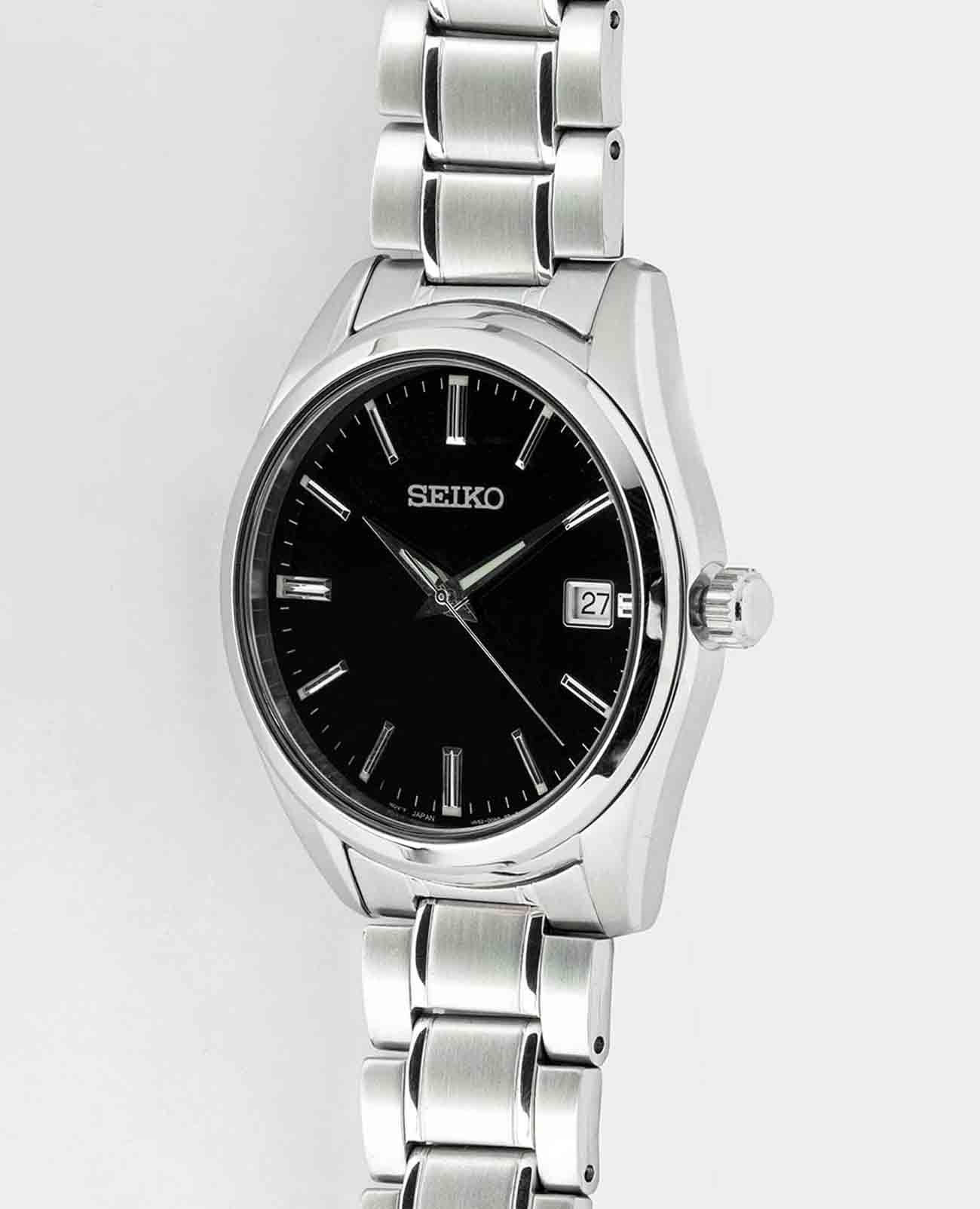 Seiko Seiko Conceptual Series Dress SUR311P1  - задняя крышка сталь металл корпуса, япония часы