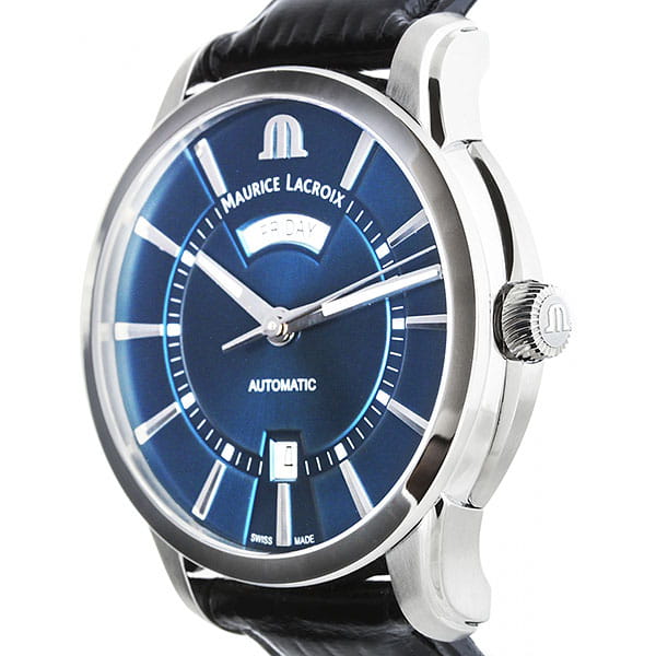 Maurice Lacroix Maurice Lacroix Pontos Day Date PT6358-SS001-430-1 , наручные мужские часы фото под углом