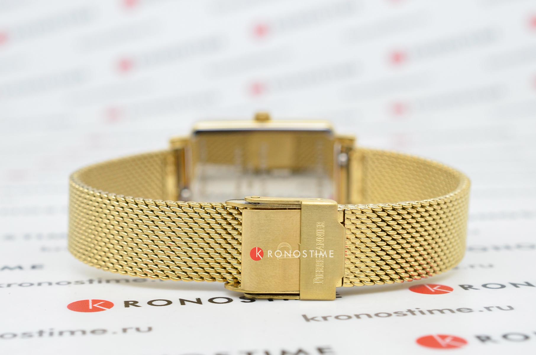 Pierre Lannier Pierre Lannier Ariane 057H542 кварцевые женские часы часы крупный план золотой циферблата