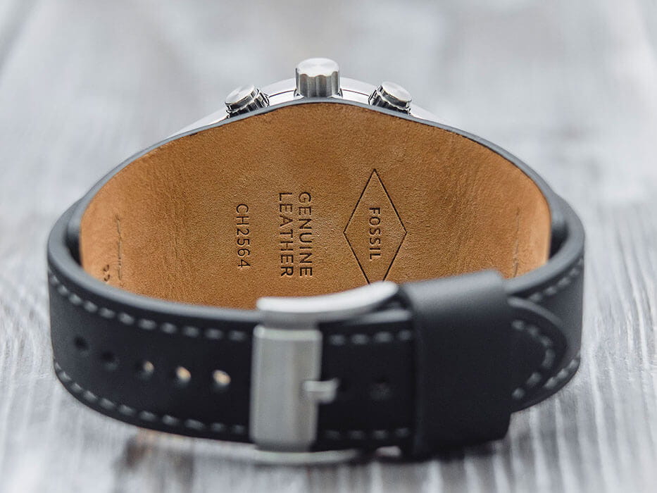 Fossil Fossil Carlie  CH2564 кварцевые мужские часы часы крупный план голубой циферблата