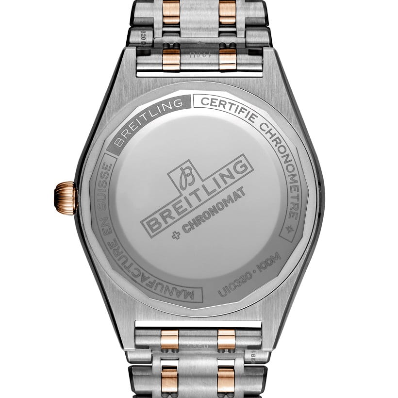 Оригинальные часы Breitling Breitling Chronomat Automatic 36 U10380101A1U1 механические калибр механизма  breitling 10 общий вид