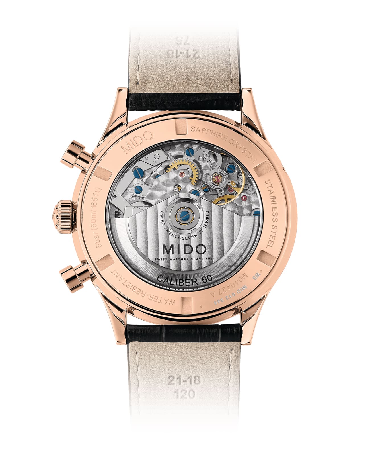 Mido Mido Multifort Patrimony Chronograph M040.427.36.262.00 , наручные мужские часы фото под углом