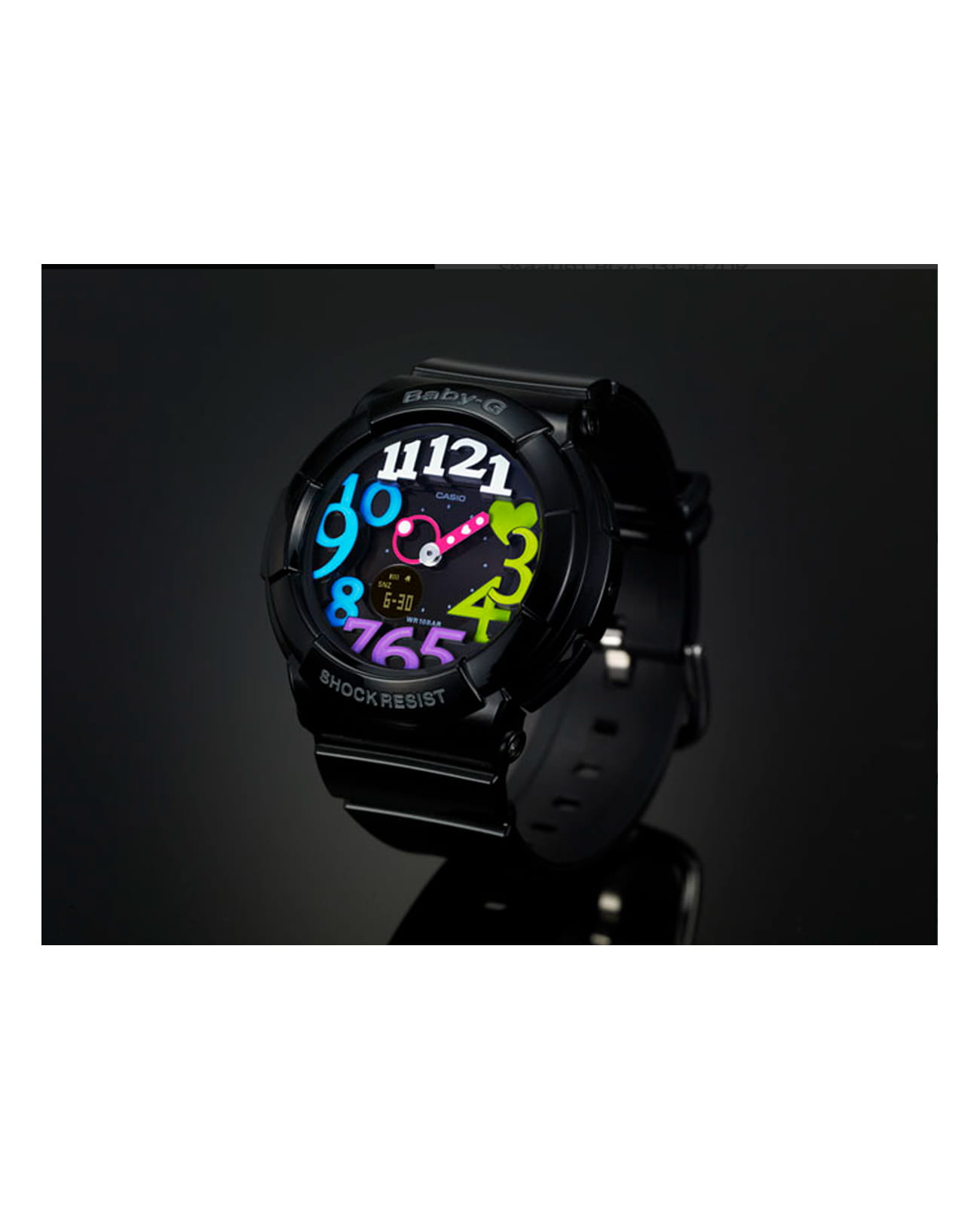 Casio Casio Baby-G BGA-131-1B2DR женские часы  циферблат на запястье