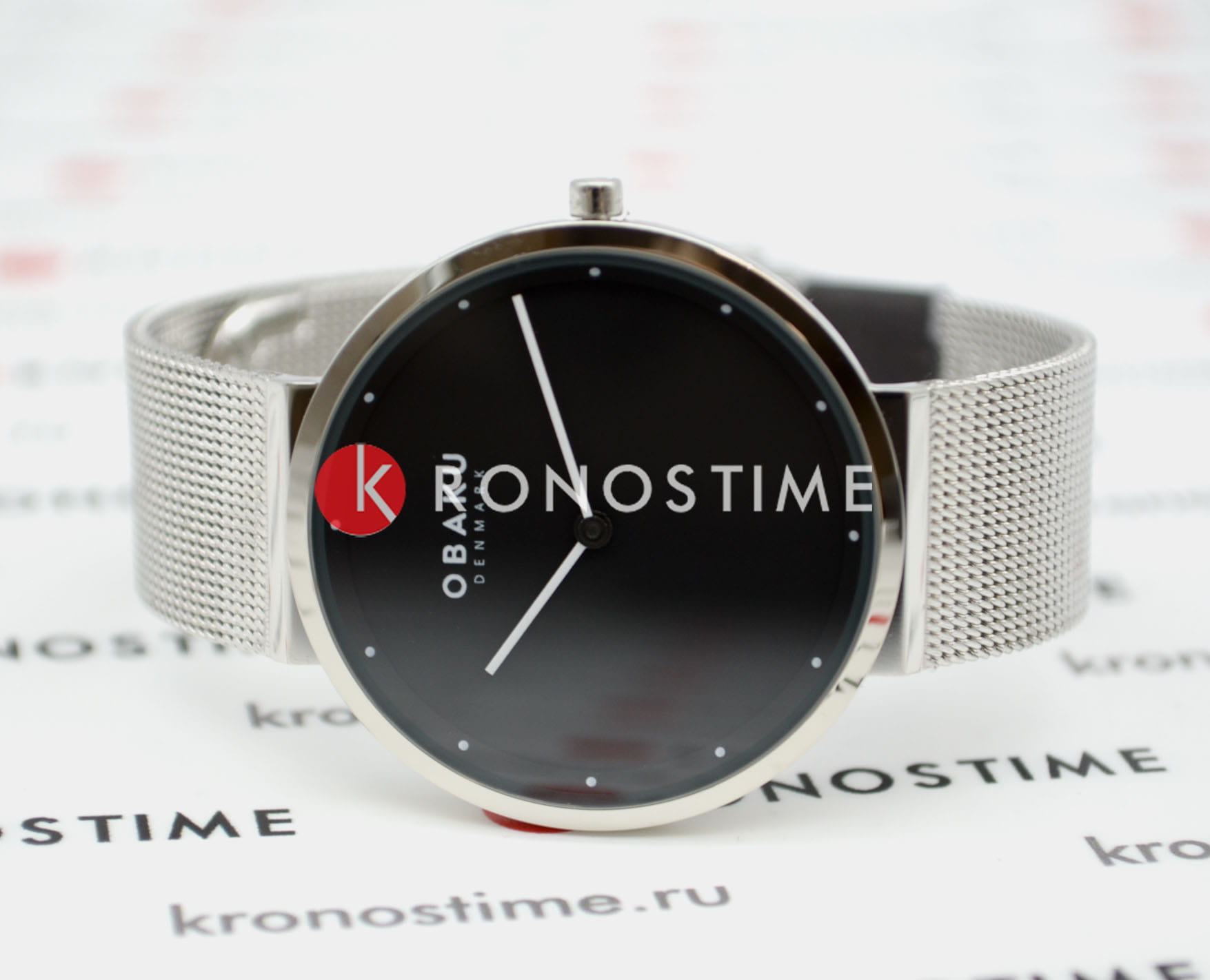 Obaku Obaku V230LXCBMC,  дания женские часы на браслете нержавеющая сталь боковой вид