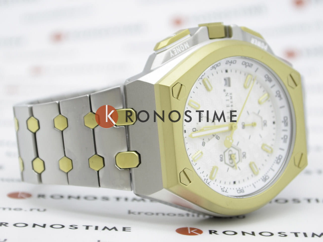 Philipp Plein Philipp Plein Extreme PWGAA0421 кварцевые мужские часы часы крупный план белый циферблата