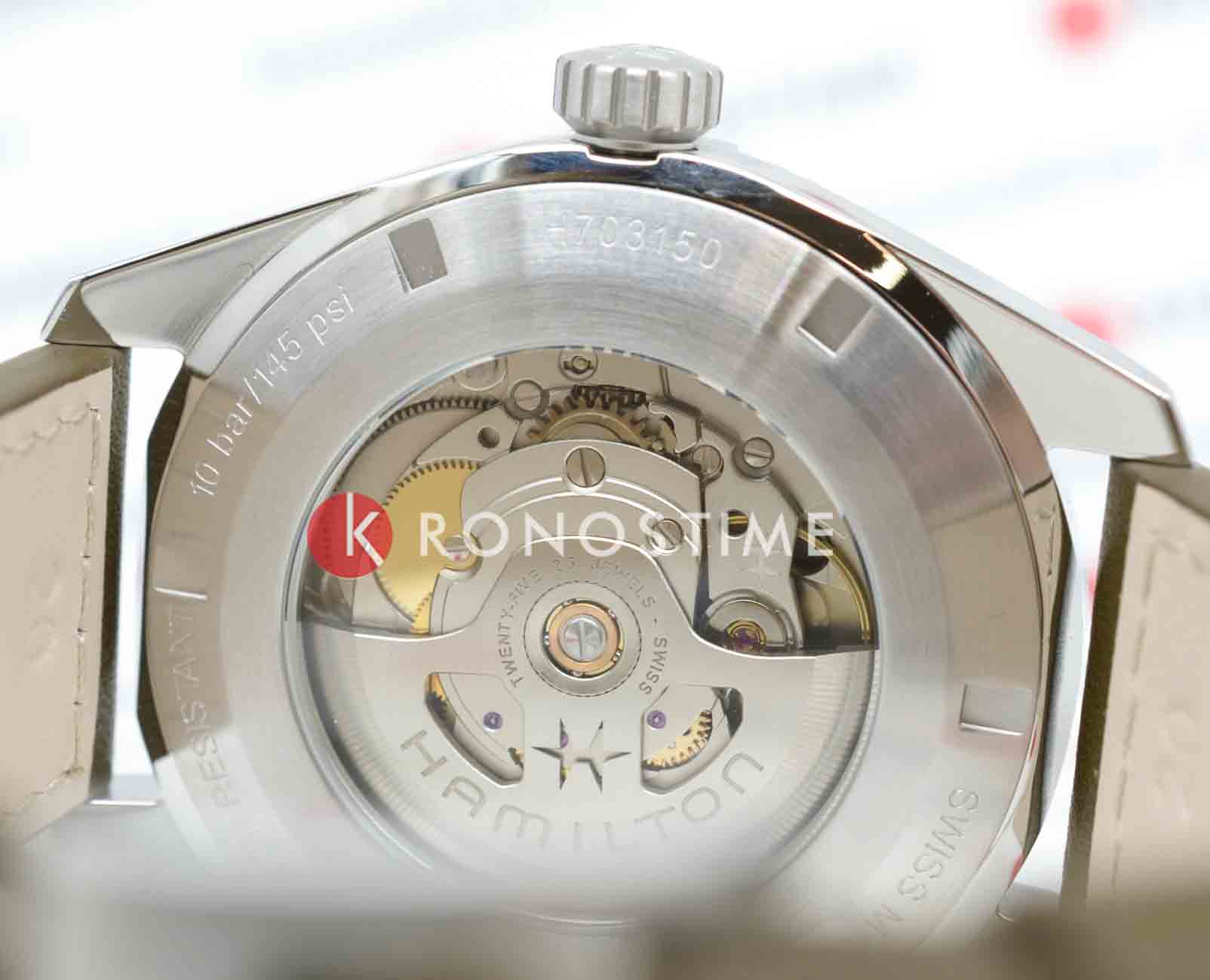 Оригинальные часы Hamilton Hamilton Khaki Field Expedition Auto H70315830 механические калибр механизма h-10 общий вид