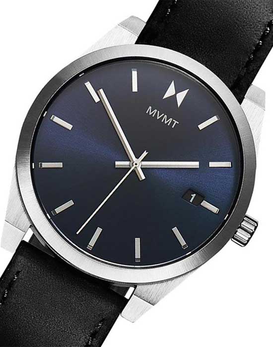 MVMT MVMT 28000041-D,  сша мужские часы на браслете кожаный боковой вид