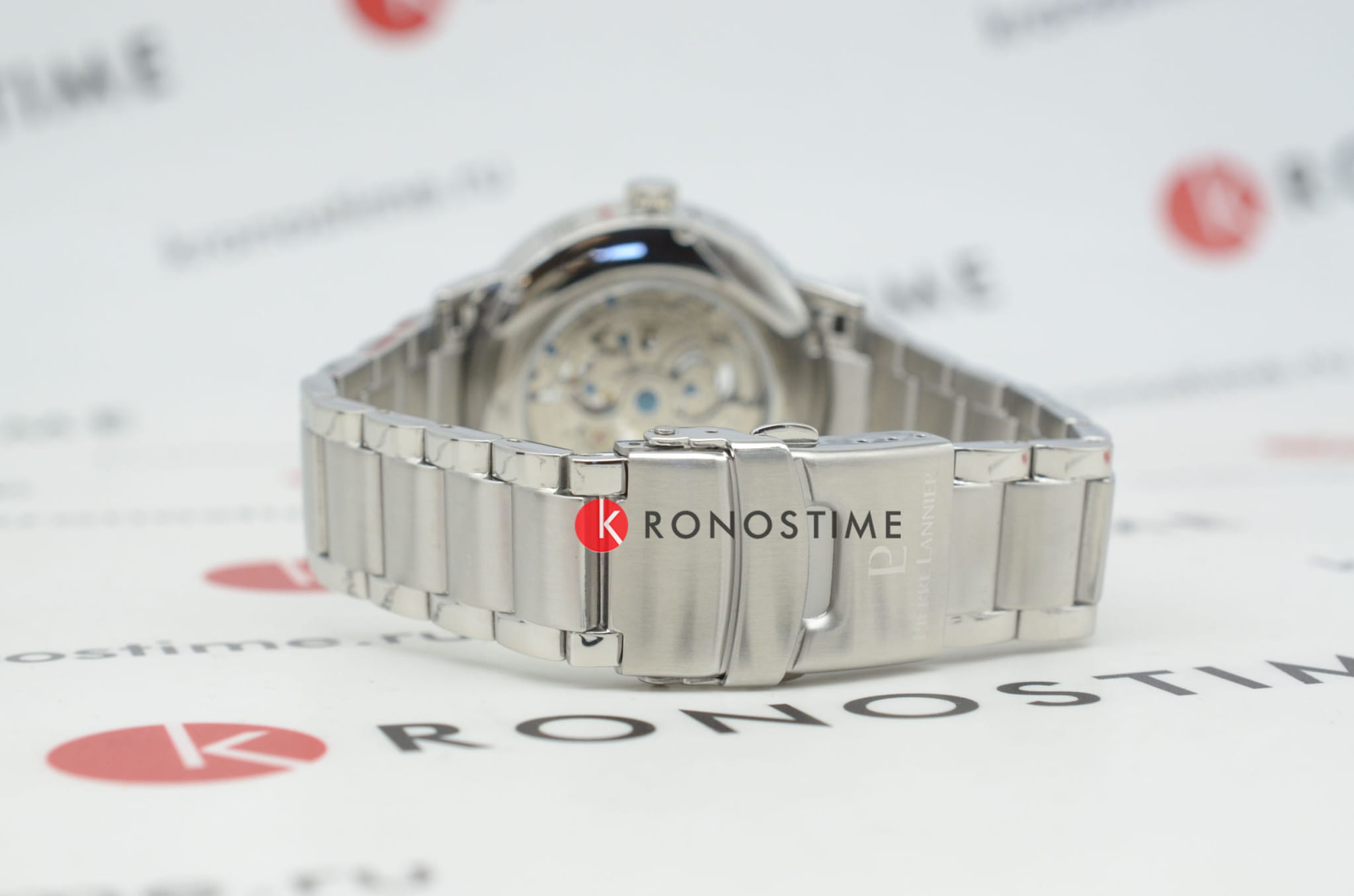 Pierre Lannier Pierre Lannier Automatic 317B171 мужские часы зеленый циферблат на запястье