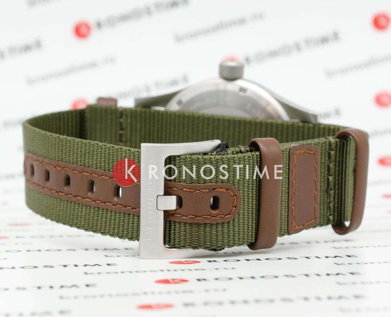 Hamilton Hamilton Khaki Field Mechanical H69439931 механические мужские часы часы крупный план черный циферблата