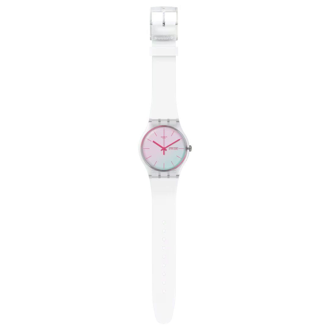 Swatch Swatch New Gent Biosourced SO29K704, gent швейцария женские часы на браслете силикон боковой вид