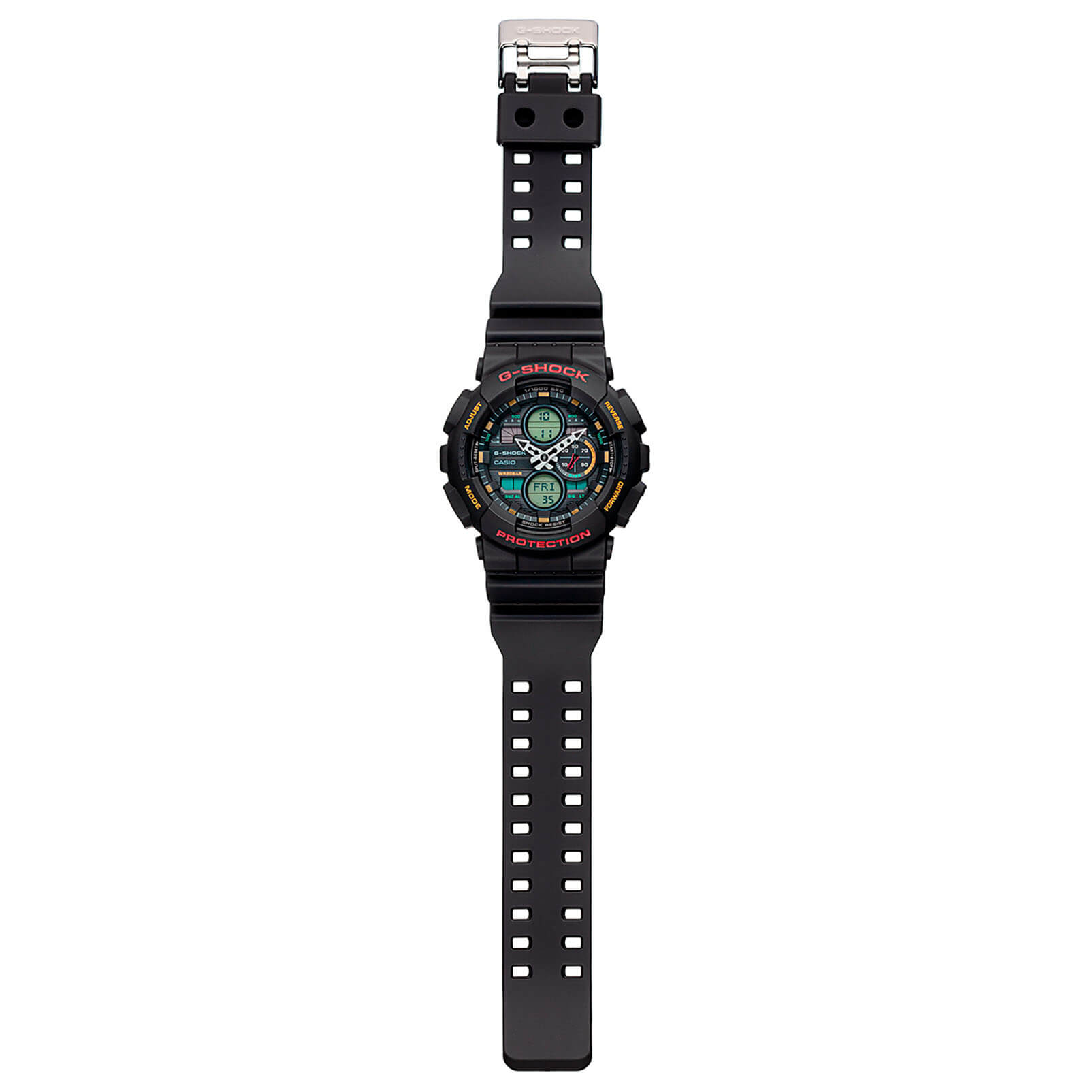 Casio Casio G-Shock GA-140-1A4DR (GA-140-1A4) япония наручные мужские часы заводная головка с логотипом Casio