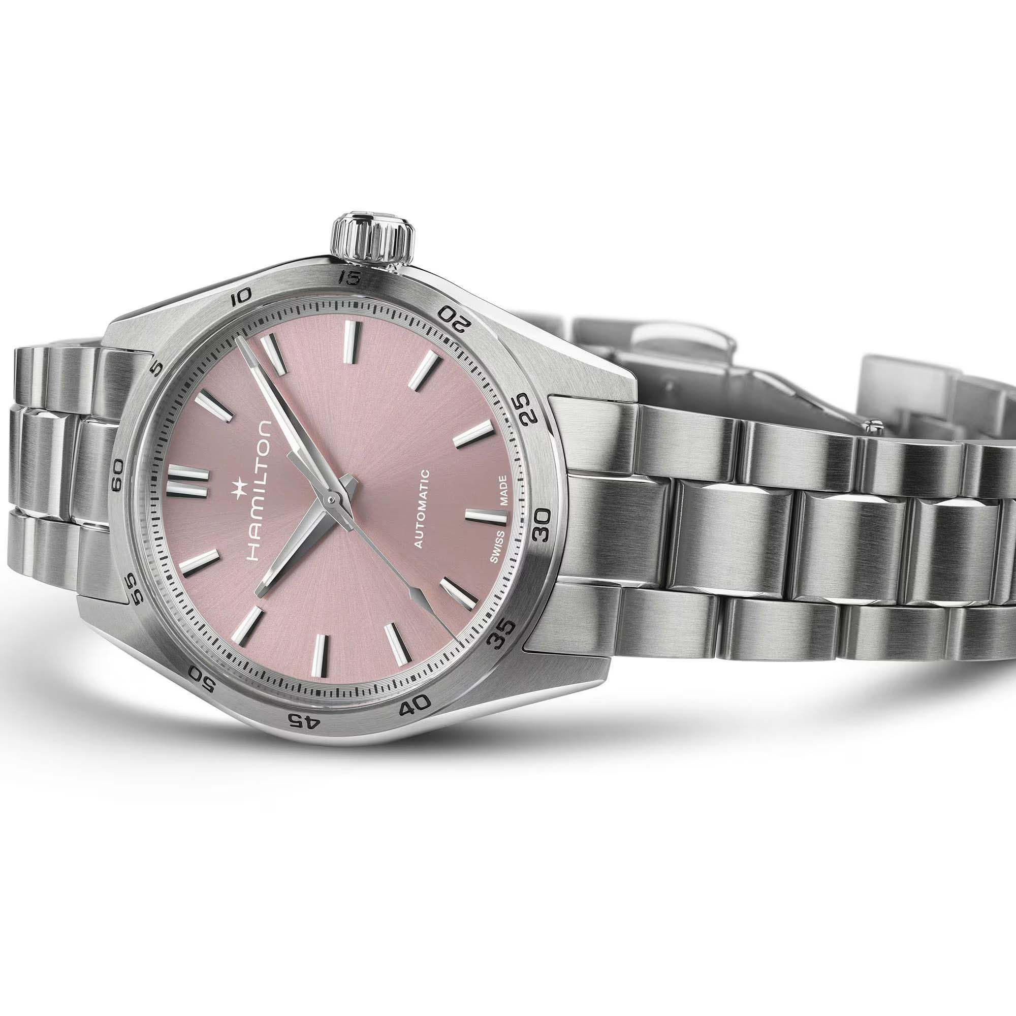 Оригинальные часы Hamilton Hamilton Jazzmaster Performer Auto H36105171 механические калибр механизма h-10 общий вид
