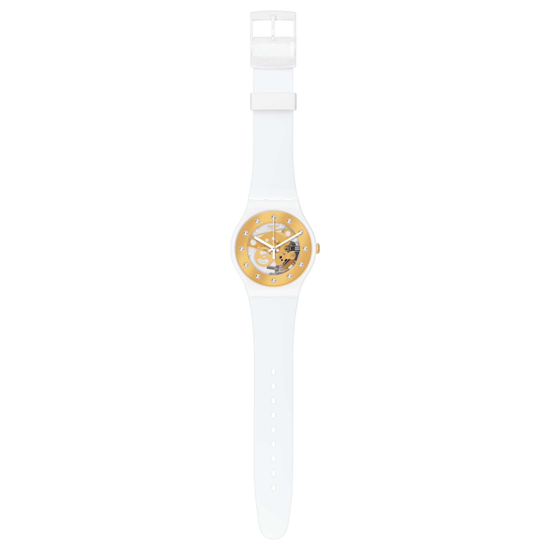 Swatch Swatch New Gent Lacquered SUOZ148 , наручные женские часы фото под углом