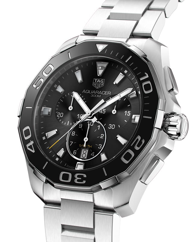 TAG Heuer TAG Heuer Aquaracer CAY111A.BA0927 , наручные мужские часы фото под углом