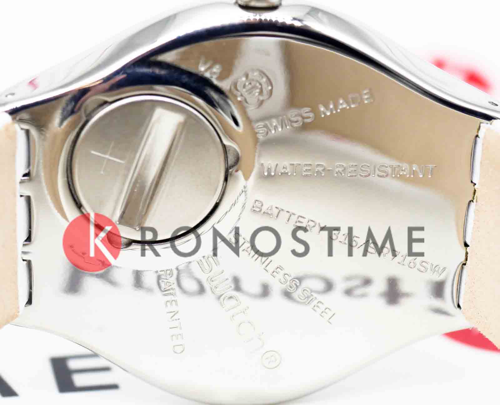 Swatch Swatch Skin Irony SYXS143 кварцевые женские часы часы крупный план серебристый циферблата