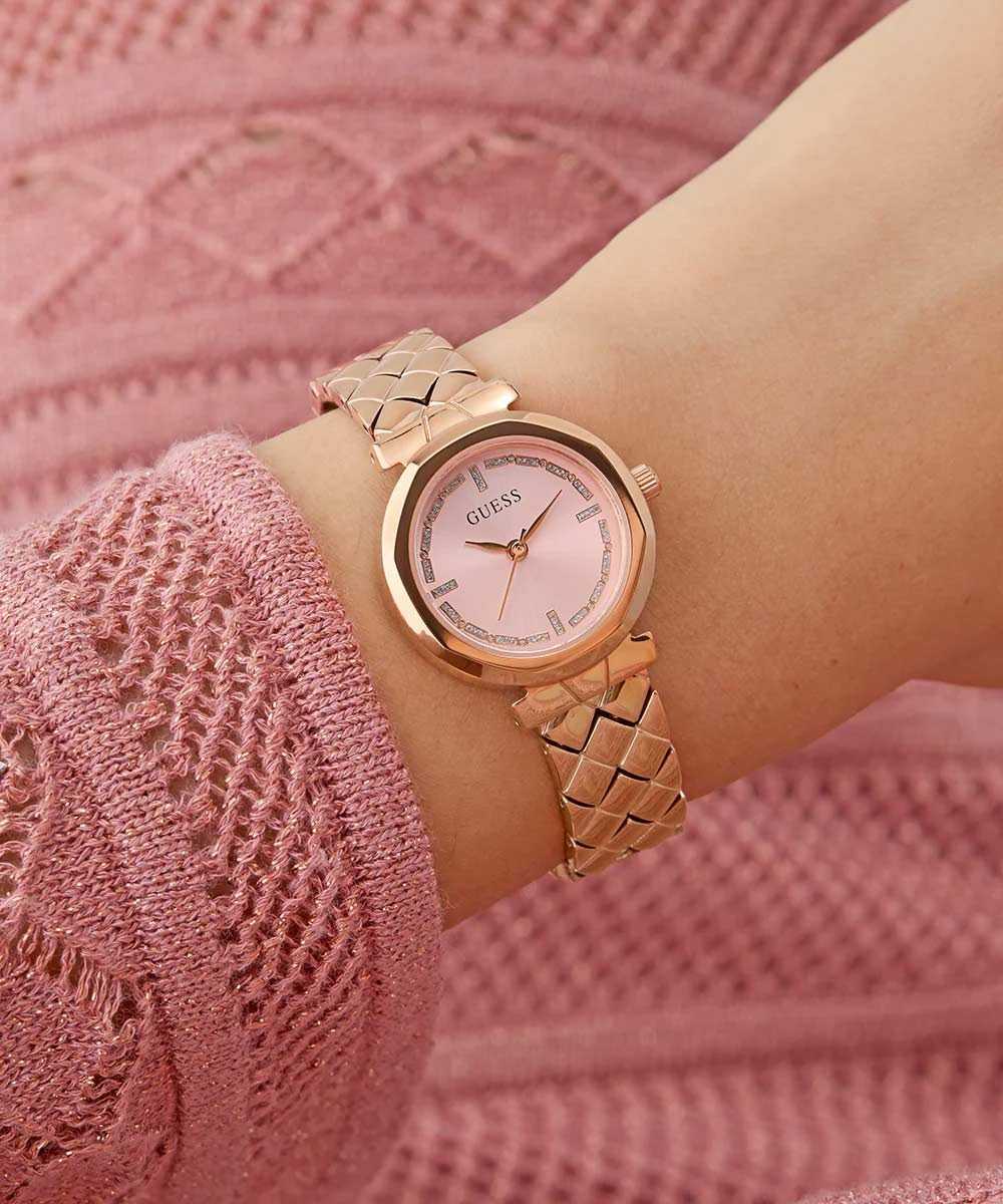 Guess Guess Bejeweled GW0839L3 , наручные женские часы фото под углом